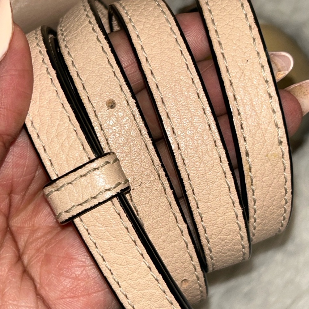 Marc Jacobs Tan/Pink Shutter Leather Crossbody Bag - Picture 16 of 16